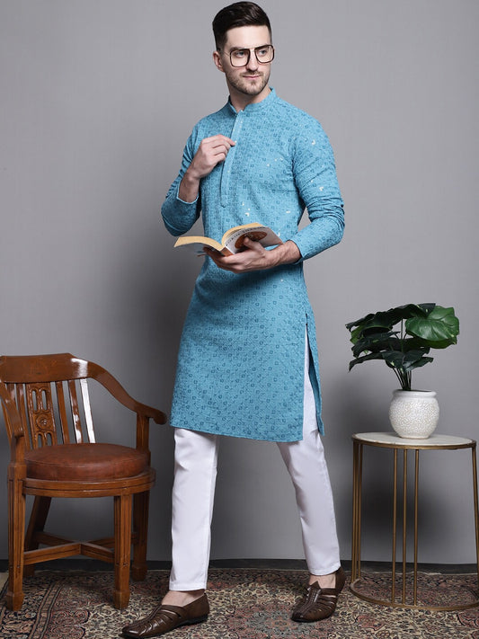 Woven Legacy Pure Cotton Kurta